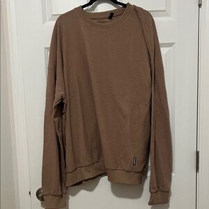 Comfrt Brown Crewneck Sweatshirt